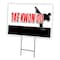 Signmission Tae Kwon Do Yard Sign & Stake outdoor plastic coroplast window, C-2436 Tae Kwon Do C-2436 Tae Kwon Do - alternate 1